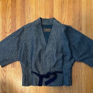 Reiss kimono cropped jacket/blazer